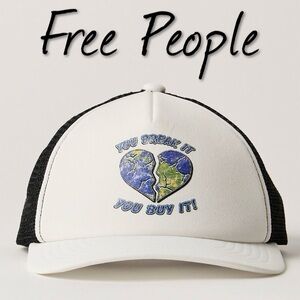 Free People Parks Project You Break It You Buy It Hat NWT